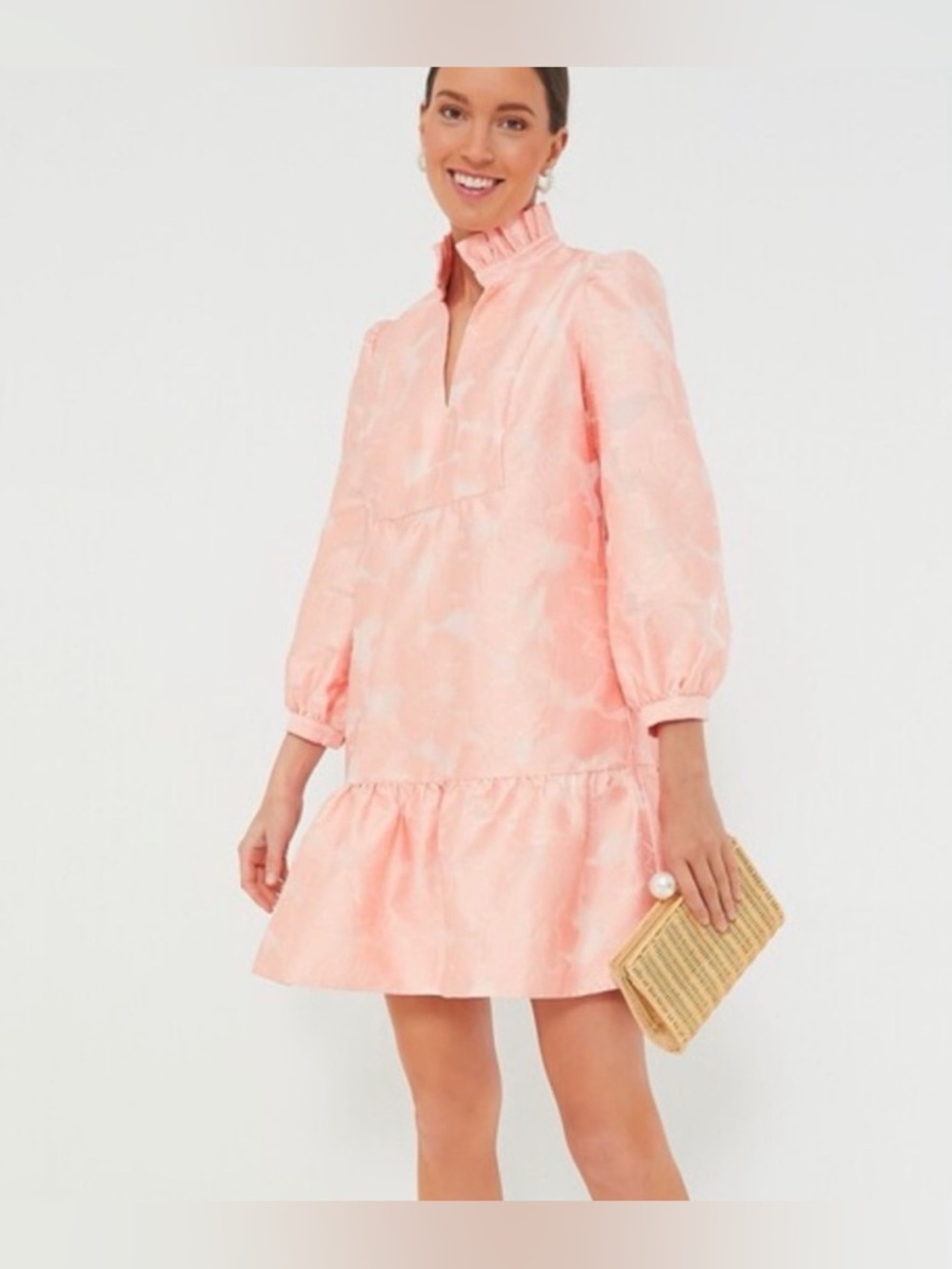 TUCKERNUCK Bellini Fil Coupe Palmerston Mini Dress Pink Small NWT - C32-004